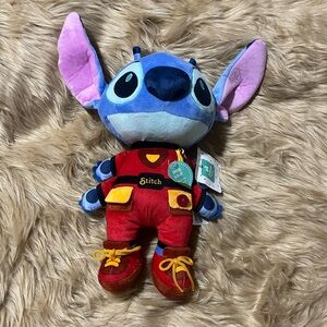 Disney (Baby) Stitch Plush Toy - Dress & Play 17”